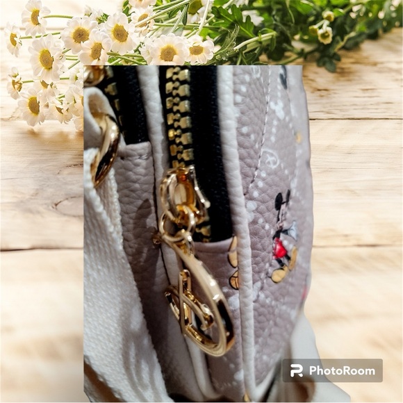 NWT Disney Mickey Mouse Monogram Crossbody - Picture 5 of 10